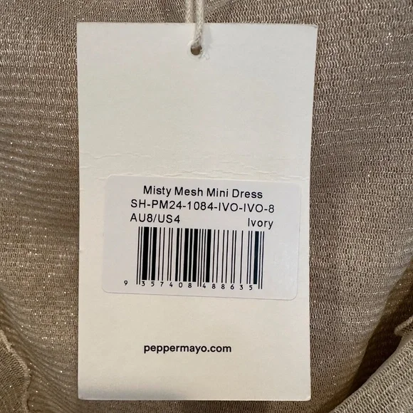 Peppermayo Misty Mesh Mini dress - Picture 2 of 4